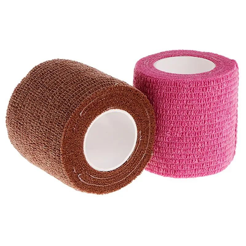 

10pcs 5cm Disposable Tattoo Self-adhesive Elastic Grip Bandage Wrap Sport Tape