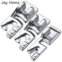 3 sizes narrow rolled hem sewing machine presser foot set for multifunction sewing machines 3mm 4mm 6mm diy sewing accessories