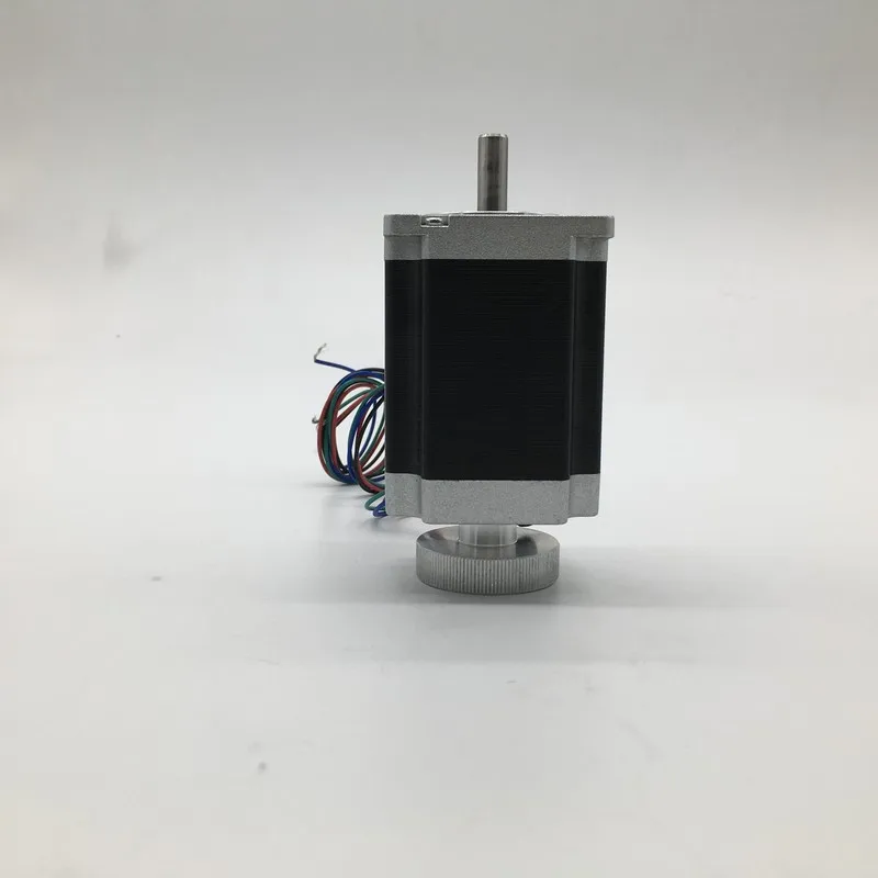 Nema23 шаговый двигатель 57*76 мм 8 двойной вал 3A 1.8Nm 260Oz in с регулируемым ручным колесом