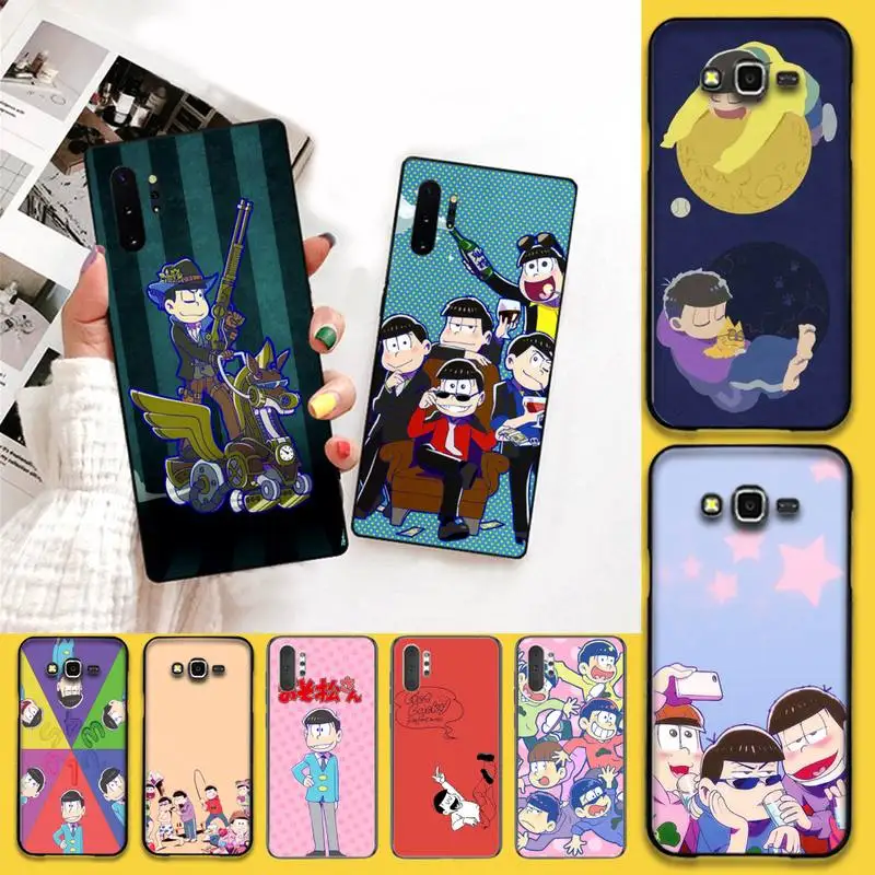 Osomatsu san Аниме роскошный уникальный чехол для телефона Samsung Note 7 8 9 10 Lite Plus Galaxy J7 J8 J6