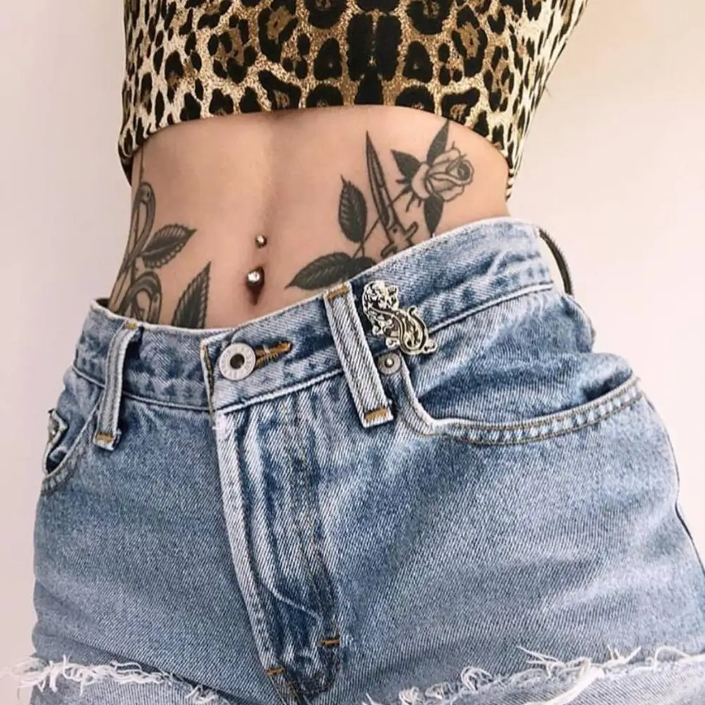 

1PC Wholesale Body Jewelry Silver Color Crystal Belly Button Rings 14G Dangle Belly Rings Belly button Piercing Jewelry