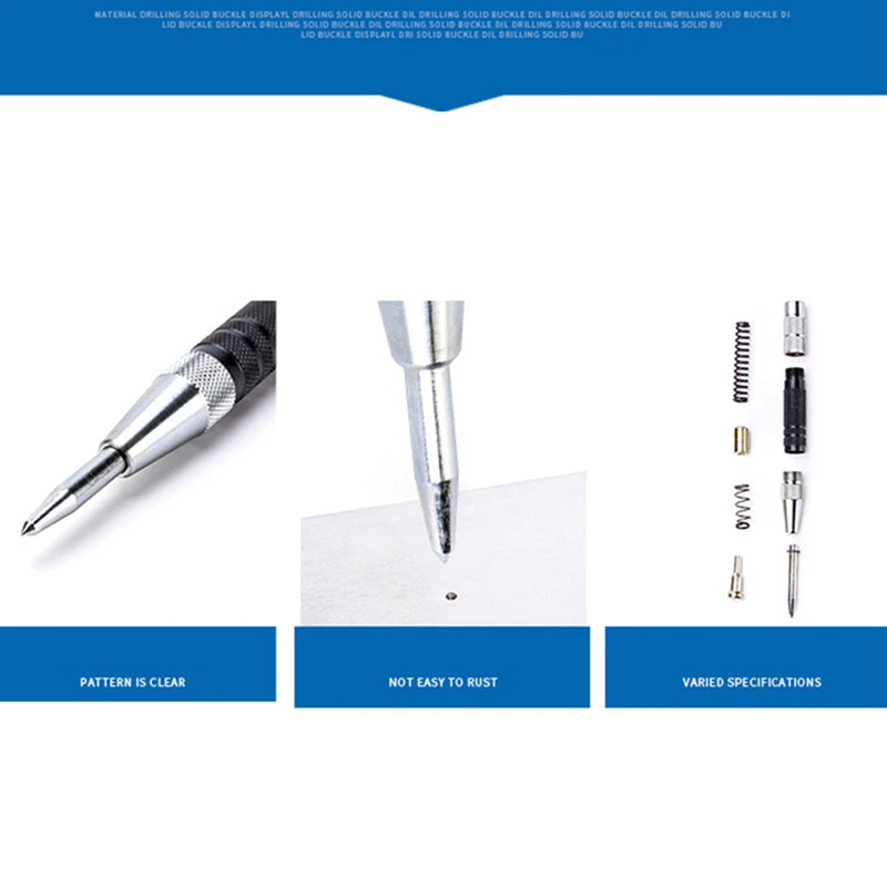 

260MM Spiral Screw Driver Hand Pressing Ratchet Screwdriver with Super Strong Automatic Centre Punch