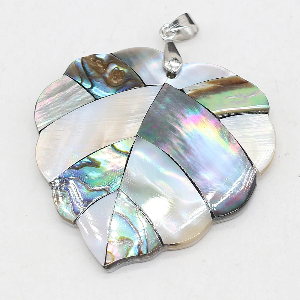 

Natural shell pendant black bay abalone shell exquisite Charms for jewelry making DIY necklace bracelet earrings accessories