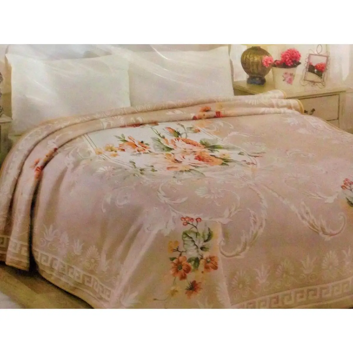 

Mink Solana 978 Beige Double Blanket