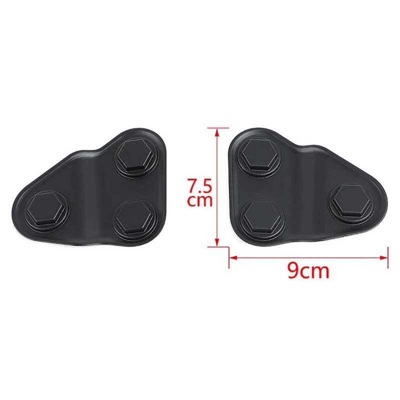 

for Jeep Wrangler JL 2018 2019 2020 Front Door Screw Protection Cover Trim