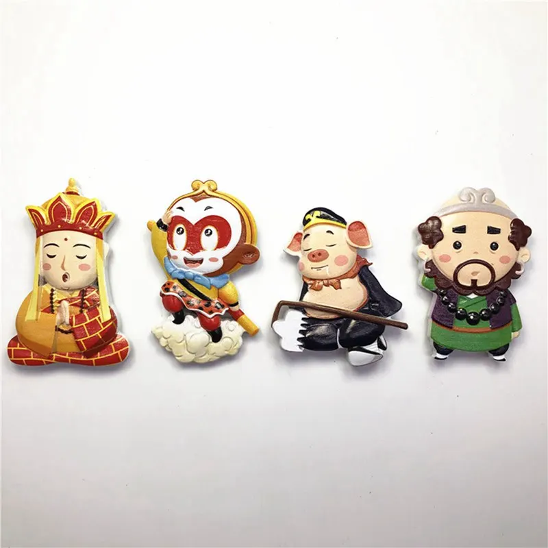 3D Мультяшные фигурки Магнитные фото на стену милые сувенирные подарки декор для