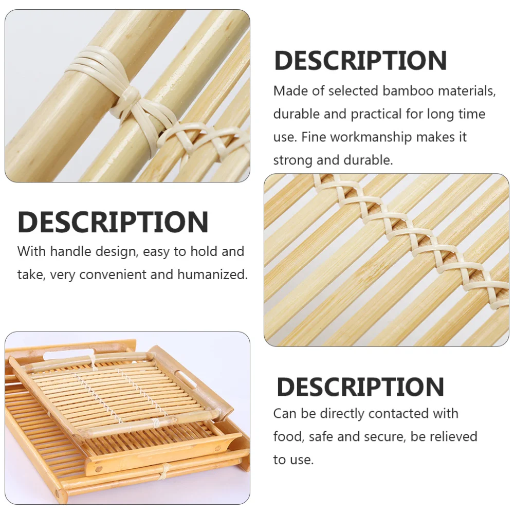1 шт. лоток стильный Гладкий специальный для фруктов бамбуковая тарелка