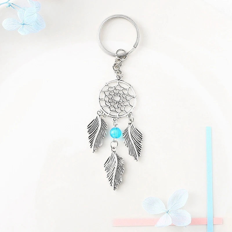 

Alloy Dream Catcher Keychain Pendant Simple Keychain Vintage Indian Keychain Gift Ornaments Home Decor