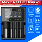Зарядное устройство XTAR VC4S VC2S USB 18650 20700 21700 32650 20700 CR123A для литий-ионных и никель-металлогидридных аккумуляторов с ЖК-дисплеем