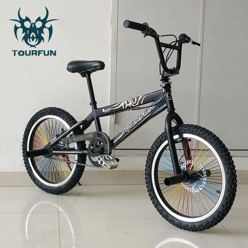 Verkauf 20-zoll Radfahren BMX Disc Bremse Durchführung Bike Phantasie Straße Bike Stunt Auto Erwachsene Extreme Sport Fahrrad Geschick Auto
