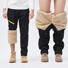 Лыжные штаны для мужчин, зимние ветрозащитные водонепроницаемые штаны из флиса для сноуборда и снега, толстые теплые штаны, мужские треккинговые Походные штаны