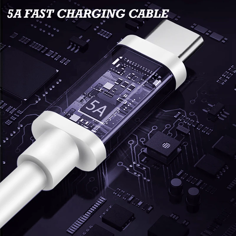 5A usb type C кабель для huawei mate 20 P30 P20 Pro USBC супер быстрое зарядное устройство для Xiaomi MINI 9 Redmi 7 Note 7 телефонный кабель
