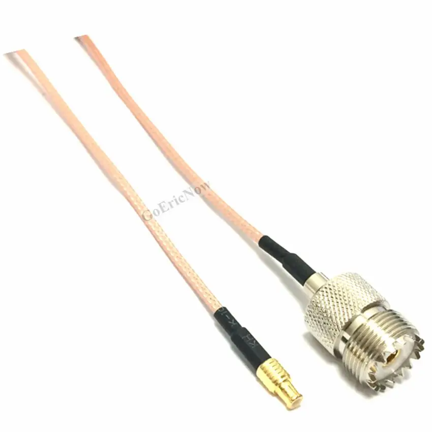 1 pcs RF Connector 50ohm Right Angle/Straight MCX Male to UHF SO239 PL259 Female Plug RG316 Cable (15cm) | Обустройство дома