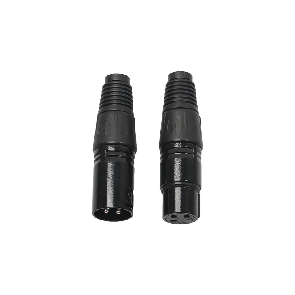 10 Pairs 3 Pin XLR Connectors Male And Female Microphone Mic Cable Plug | Спорт и развлечения