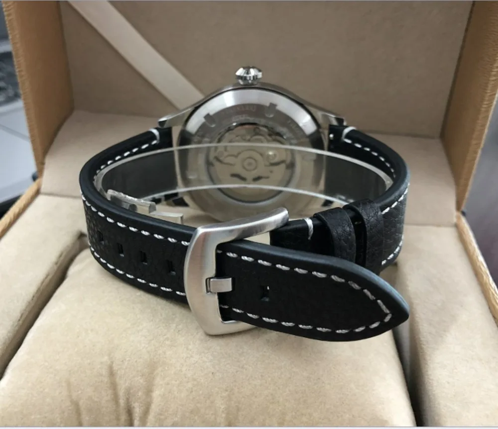 Сапфировое стекло 44 мм без логи Швейцария C3 световой японский NH35A механические