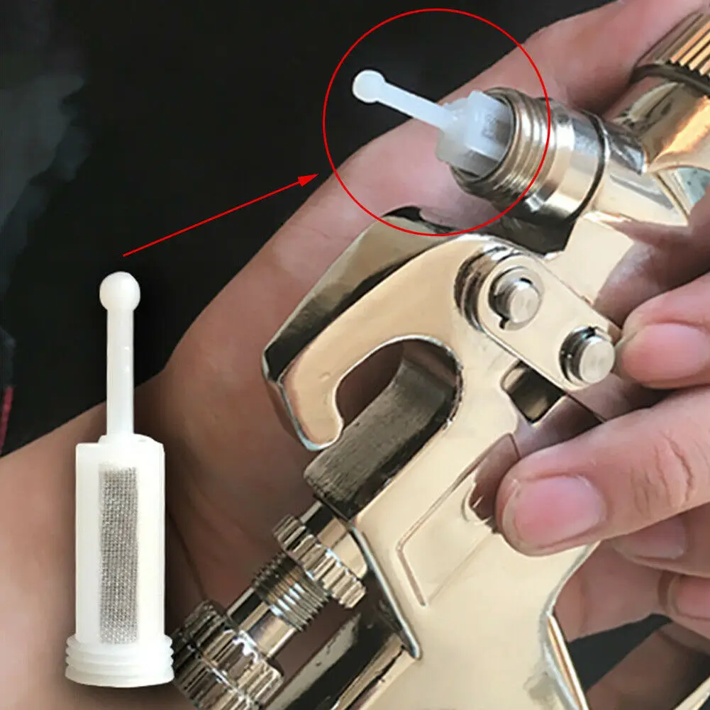 

Plastic Diameter 11 mm Length 40 mm Feed Gravity Paint Spray Device Small Universal Replacement Filters Accessories
