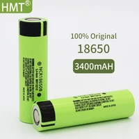 2021 liitokala protected original rechargeable battery 18650 ncr18650b 3400mah with pcb 3 7v for flashlight batteries