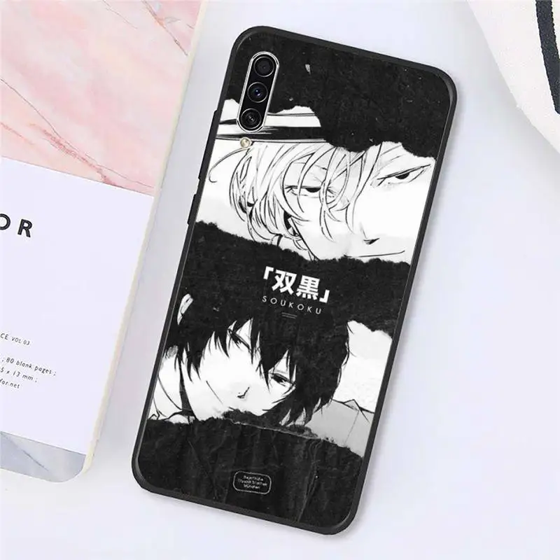 

Bungou Stray Dogs anime Phone Cases For Samsung galaxy S 9 10 20 A 10 21 30 31 40 50 51 71 s note 20 j 4 2018 plus Luxury brand