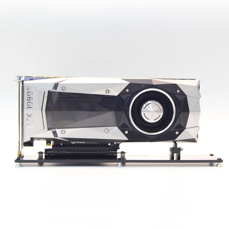 

Акриловая видеокарта PCI-E, вертикальный кронштейн для рулевого управления, ПК