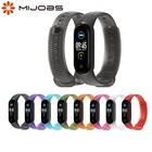 Ремешок силиконовый для Mi Band 5 4 3, браслет для Mi Band 5, Xiaomi Xiomi