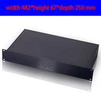 kyyslb 48267250mm assembled instrument aluminum amplifier chassis power and electrical communication equipment chassis