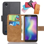 Чехол-книжка ZTE Blade A5 2019, мягкий кожаный чехол-подставка 5,45 дюйма, 6 цветов, Crazy Horse ZTE A 5 2019, чехол для телефона, бумажник для кредитных карт