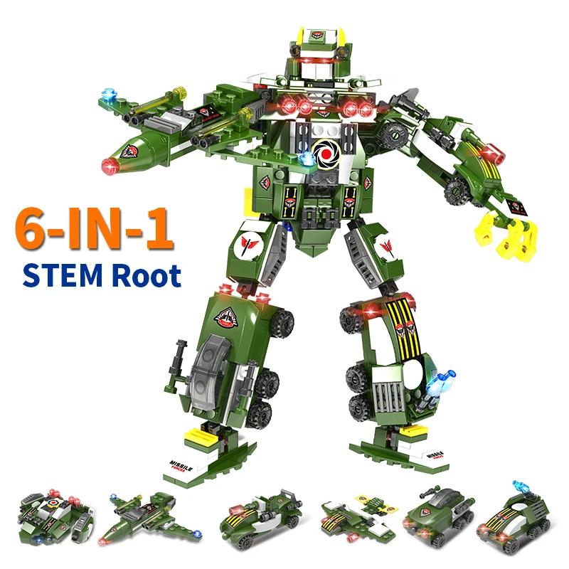 524 шт. Детский конструктор военная техника | Игрушки и хобби