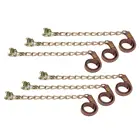 Автоматическая затяжка автомобильных шин, цепь для снега, 1 шт., 6 шт., зимние марганцевые Стальные шины, цепь для снега для Jeep Renegade, шипы для шин