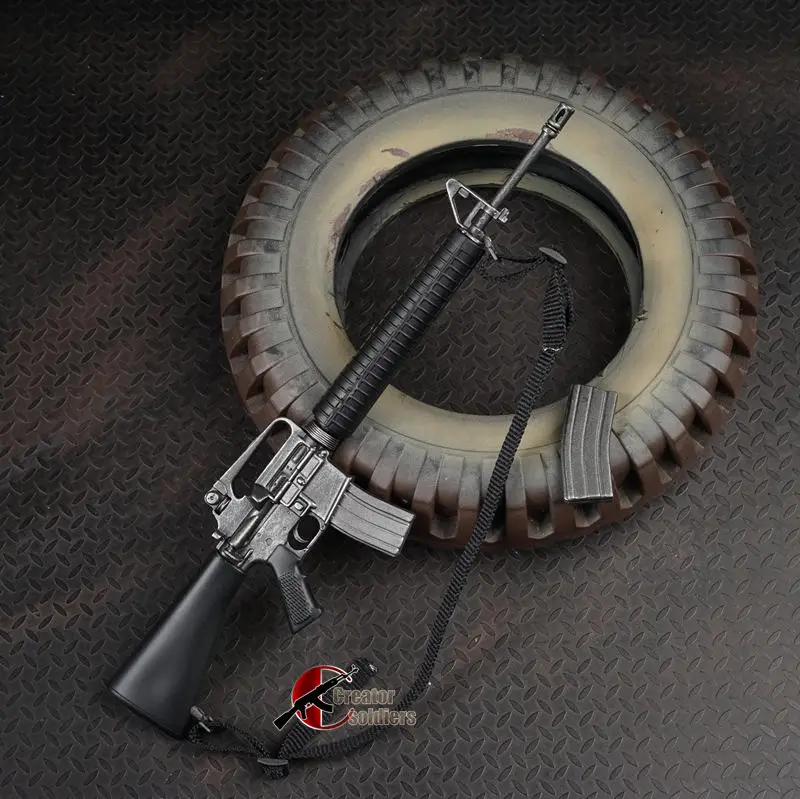 Estartek 1/6 оружие M16 пистолет Модель для 12 дюймов фигурку DIY | Игрушки и хобби