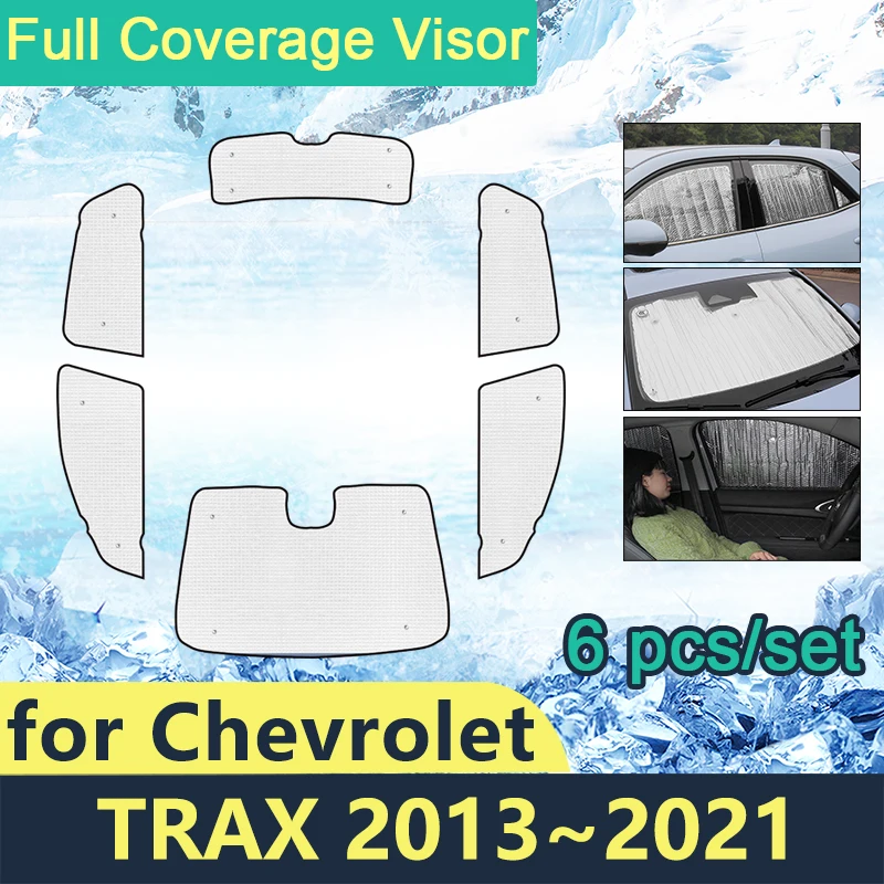 Солнцезащитные козырьки для Chevrolet Trax Holden 2013 ~ 2021 2016 2017 2018 | Автомобили и мотоциклы