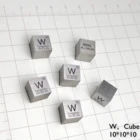 Чистый вольфрамовый кубический блок 99.95% Вт, Периодическая таблица редкоземельных металлических элементов для исследовательской лаборатории, промышленная коллекция