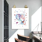 Настенная живопись на холсте беременность материнская утроба гинекология Анатомия плакаты и принты акушерка ребенок подарок врач офисный Декор