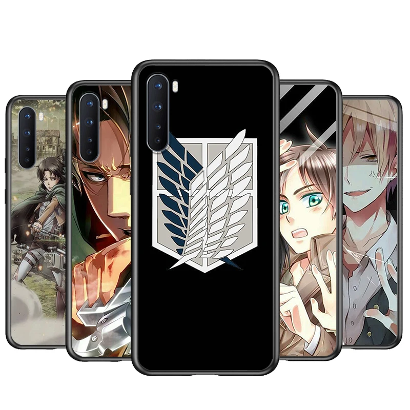 Мягкий силиконовый чехол из ТПУ с рисунком аниме атака на Титанов для OnePlus Nord CE 2