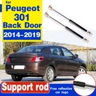 Для Peugeot 301 2014-2019 задняя дверь багажник коробка поддержка гидравлический подъемник стержень стойка пружинный амортизатор кронштейн