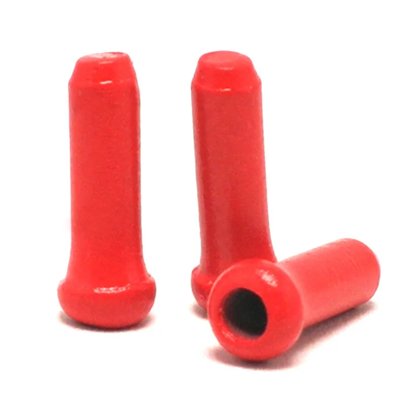 Наконечники велосипедных тросов из алюминиевого сплава 50 шт./лот тормозные