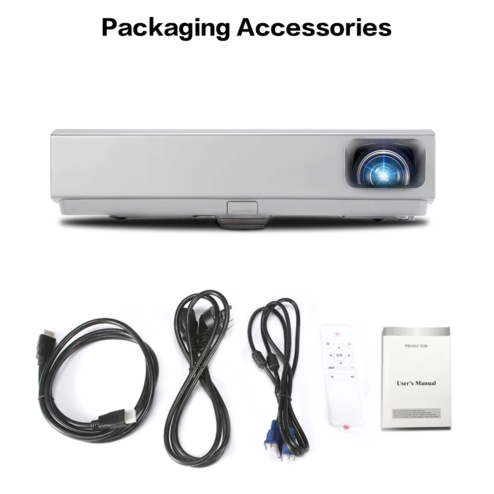 Crenova Проектор с лазерной очисткой для домашнего кинотеатра Full HD 1080P Android DLP 720P WIFI Bluetooth Beamer