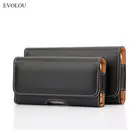 Кожаный чехол для Huawei P40 Pro P30 P20 Lite, чехол-книжка с зажимом для ремня для Huawei P10 P9 P8 lite Y6 Y7 Pro 2019, футляр