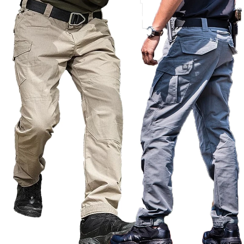 

Tactical Pants Military Casual Cargo Pants Army Combat Trousers Water Proof Stretchy Ripstop Multi Pockets military Men Clothing