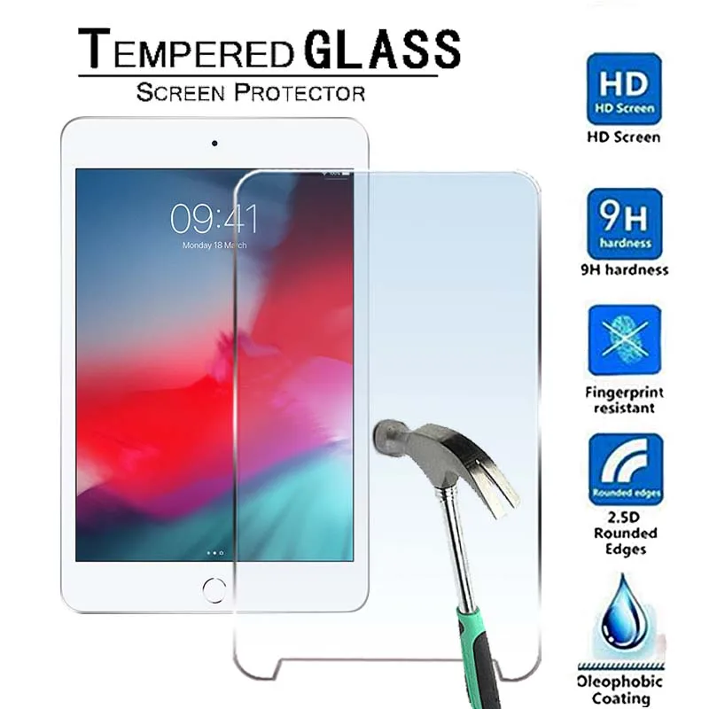 

For Apple iPad Mini -Premium Tablet 9H Tempered Glass Screen Protector Guard Cover