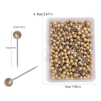 4mm metallic plastic pin ball pin picture pin pin ball needle box with various specifications
