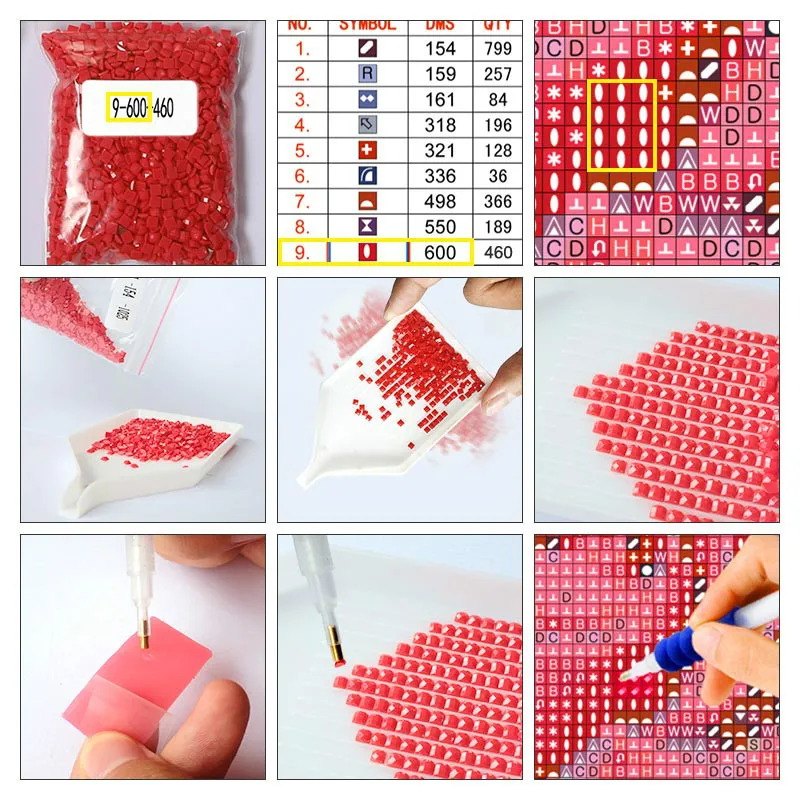 

CraftArtGo 5D DIY Diamond Embroidery scenery Full Square Round Rhinestone Mosaic Painting Cross Stitch Flowers Diamond Kit