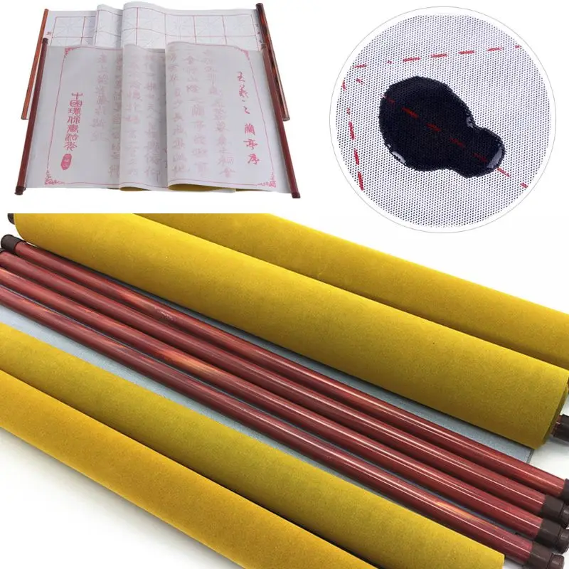 

1.5m Reusable Chinese Magic Cloth Water Paper Calligraphy Fabric Book Notebook