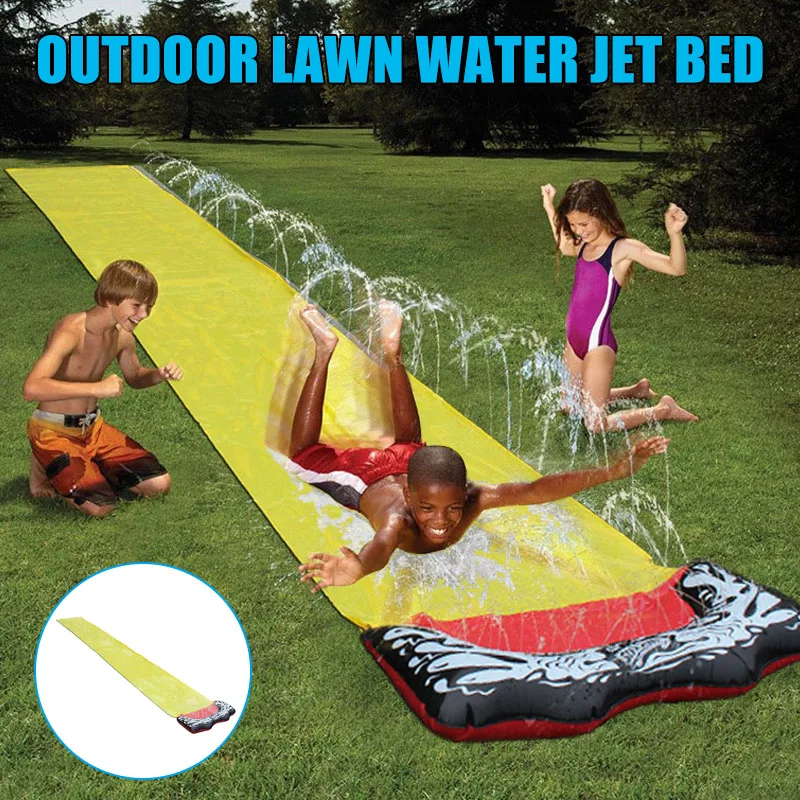 

Water Slide for Kids Adults Garden Racing Water Slide Spray Summer Toy for Outdoor ALS88