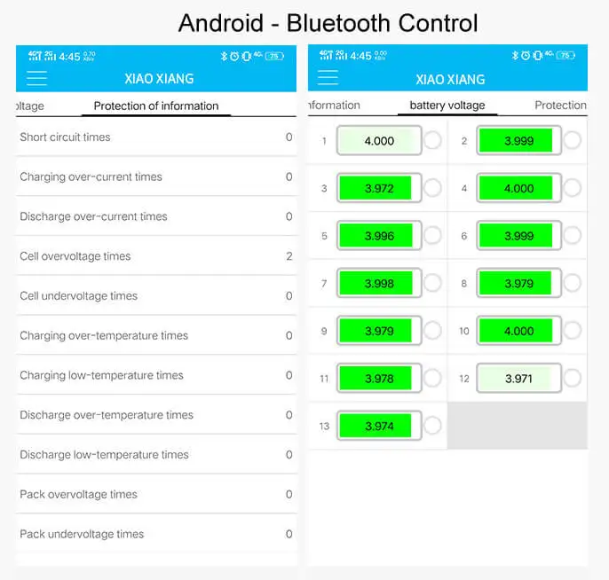Интеллектуальная система управления аккумулятором 13S 48V литий ионная или BMS плата
