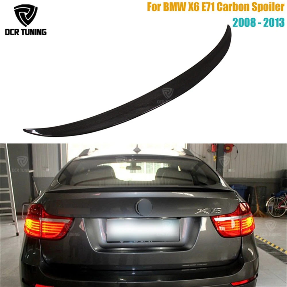 Спойлер для BMW X6 E71 спойлер из углеродного волокна 2008 2009 2010 2011 2012 2013 заднего
