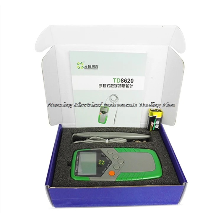 TD8620 Gaussmeter Тесла метр флюксметр поверхности магнитного поля тестер с функцией NS идеальная альтернатива WT10A