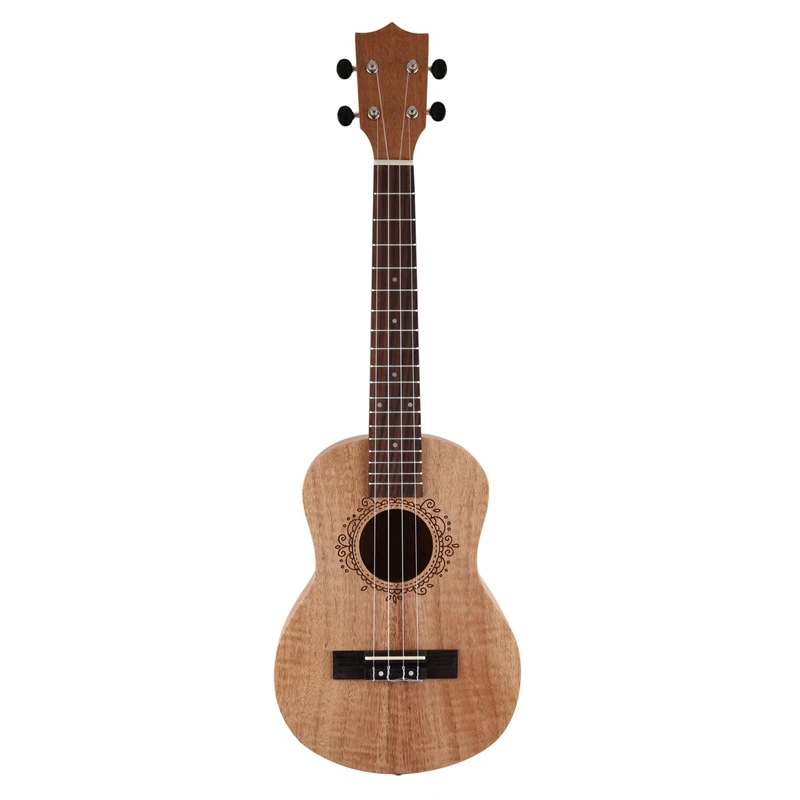 26 дюймов портативная Okoume деревянная Гавайская гитара 18 Лада Тенор укулеле