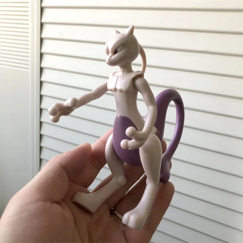 Аниме фигурки Mewtwo большого размера Мультяшные подвижные игрушечные