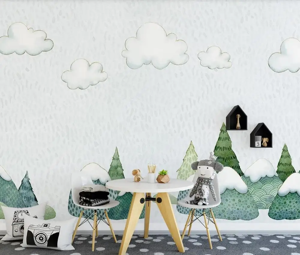 Пользовательские 3D фото обои настенные скандинавские минималистичные ручная