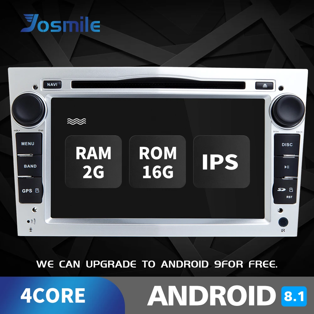 Josmile 2Din автомобильный Радио Android 8 1 мультимедийный плеер для Opel Vectra C Zafira B Vivaro Astra H